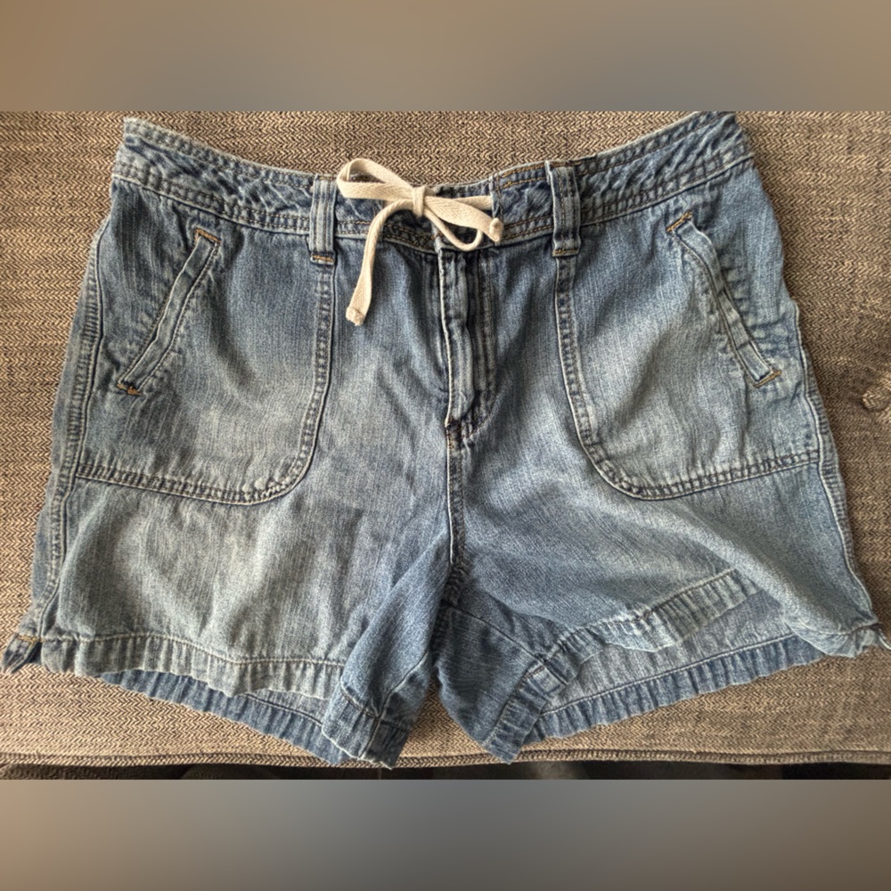 St. John's Bay Blue Denim Shorts 100% cotton
